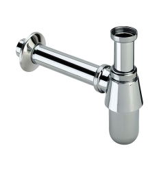 Geberit 5/4 x 40 mm siphon à tuyau d'immersion pour lavabo, sortie  horizontale - chromé brillant - 151.035.21.1 - Semmatec